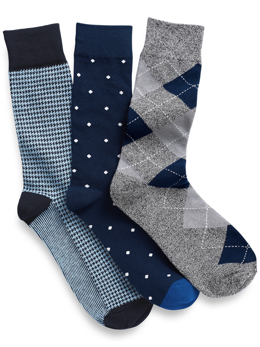 Calzini in misto cotone Blu Navy: Un trio di stile per i tuoi piedi!